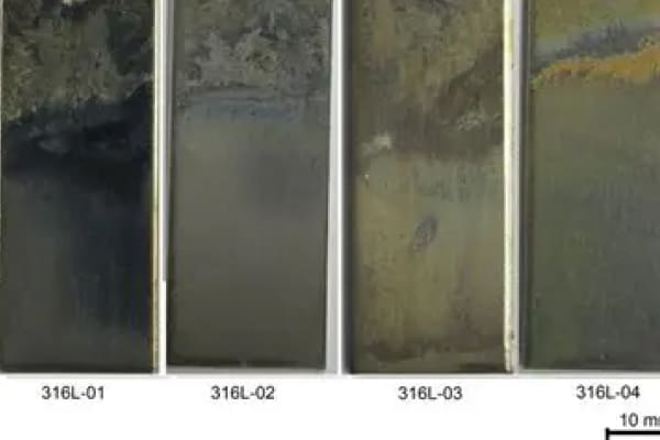 SUS316Lの海水腐食試験